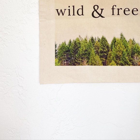 Custom Photography Wild & Free 100% Canvas Tote - Picture 2 of 2